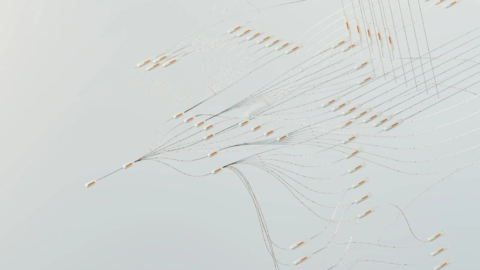 Best API Security Tools in 2026 — Abstract illustration depicting complex digital neural networks and data flow.