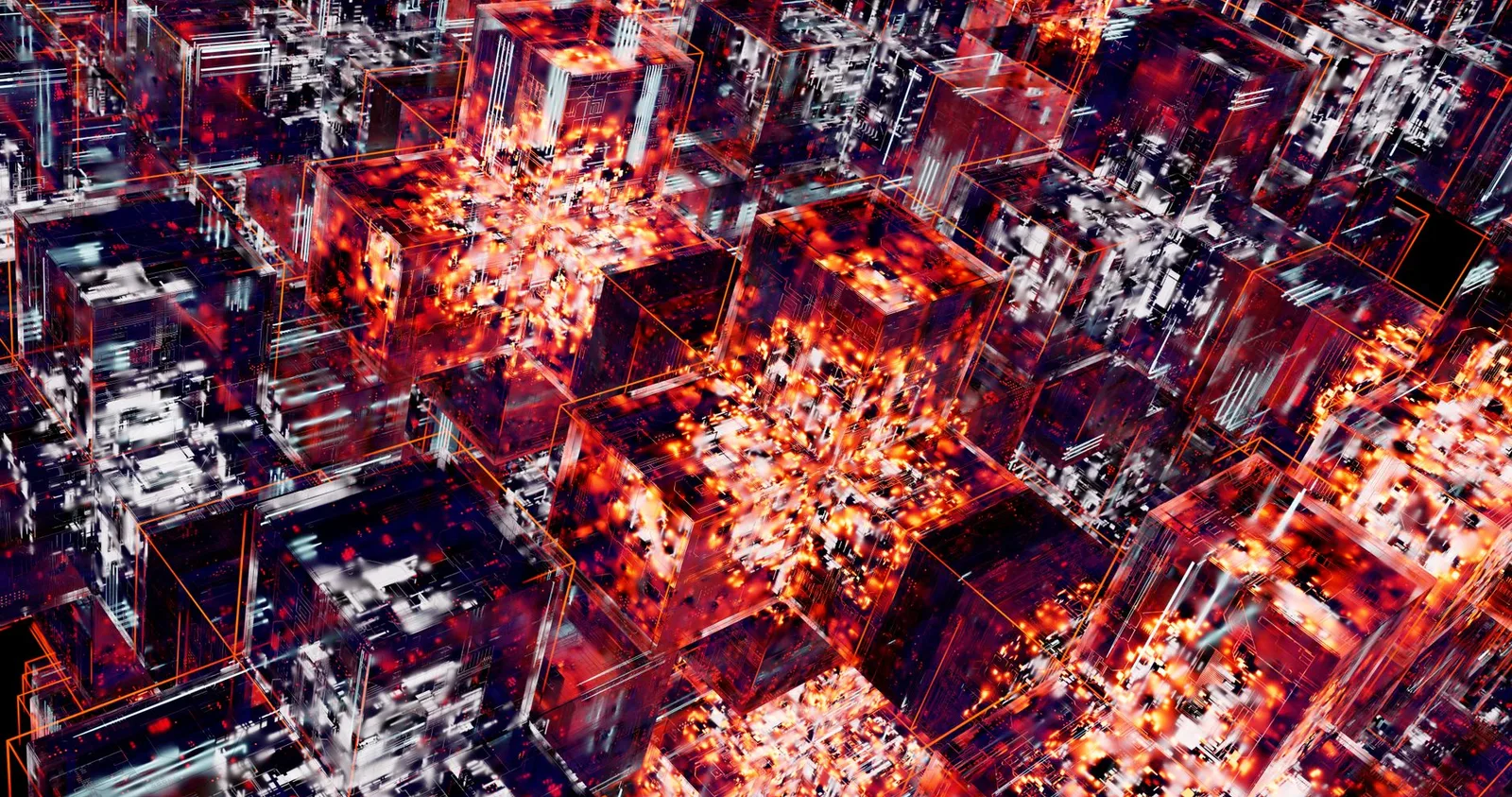 Best Managed Detection and Response Tools in 2026 — Abstract image featuring digital cubes with vibrant LED lighting effects,…