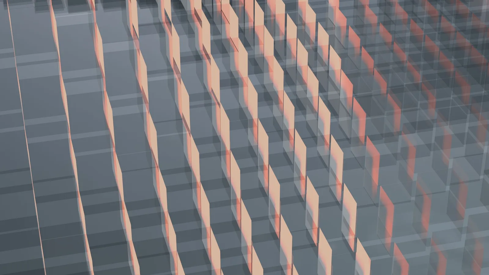 Best Endpoint Security Tools in 2026 — Abstract geometric design featuring layered glass-like structures in soft gray and pin…
