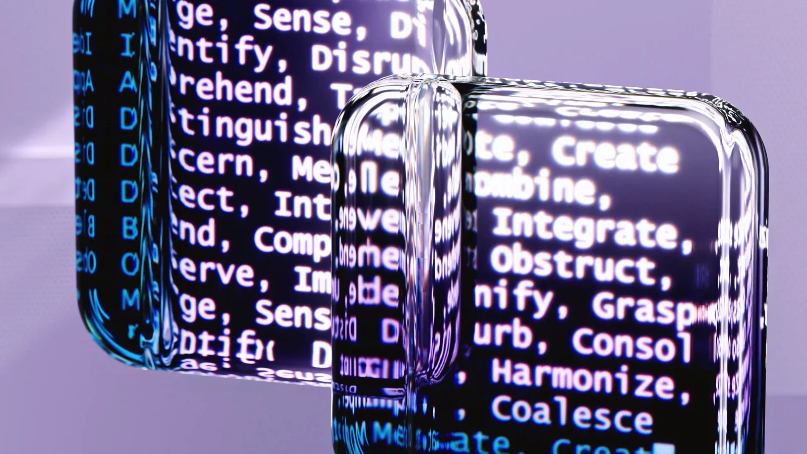 Best Static Application Security Testing Tools in 2026 — Abstract glass surfaces reflecting digital text create a mysterious…