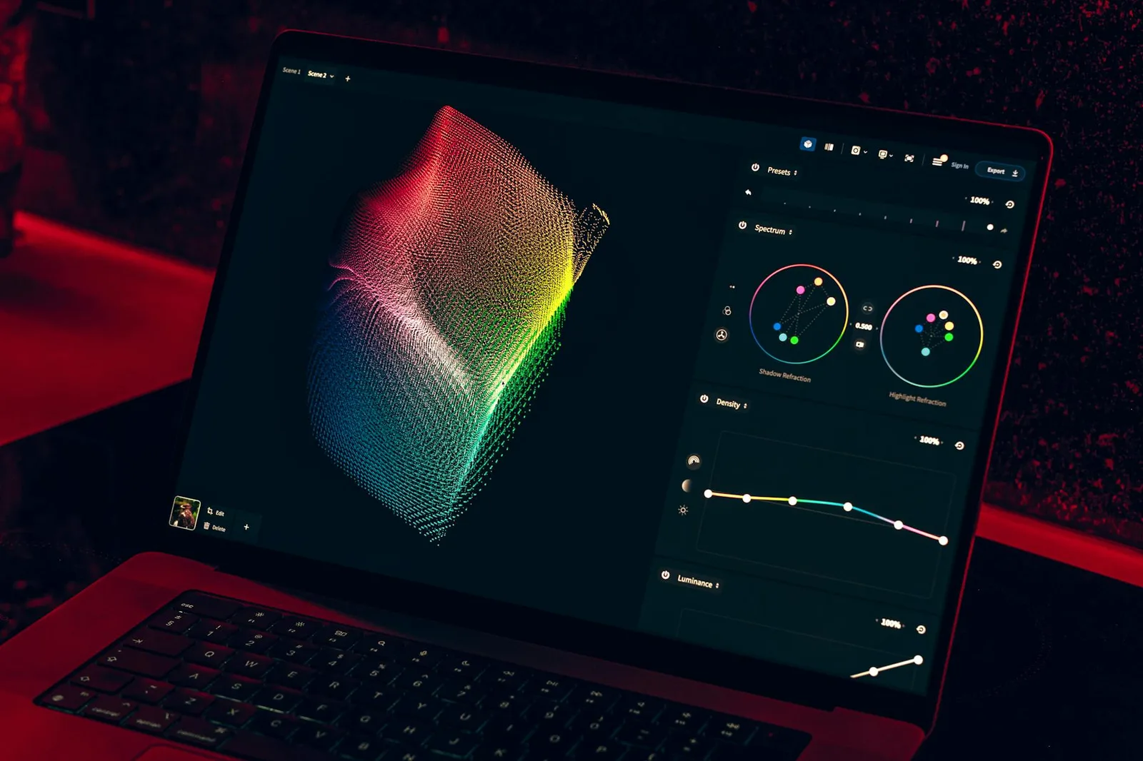 Best Static Application Security Testing Tools in 2026 — Close-up of a colorful data visualization displayed on a laptop scre…